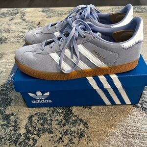 Women’s Adidas Gazelle size 5 Blue- Brand New in Box